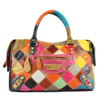 

Women Leather Handbag Shoulder Bag Multi-color Tote Messenger Satchel Crossbody