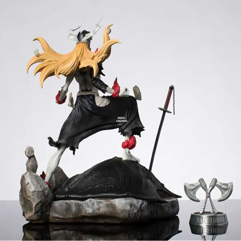 1" BLEACH статуя Куросаки Ичиго бюст Gotei 13 Soul society полноразмерный портрет Таурен анимационная фигурка GK игрушечная коробка 44 см V312