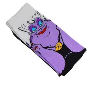 

1pair mermaid Ursula New Arrival Cute Cartoon Anime men Women Socks Ankle Socks Kawaii party favor cosplay gifts