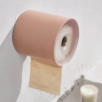 

Waterproof Wall Mounted Tissue Box Toilet Paper Roll Holder Box for Home Bathroom