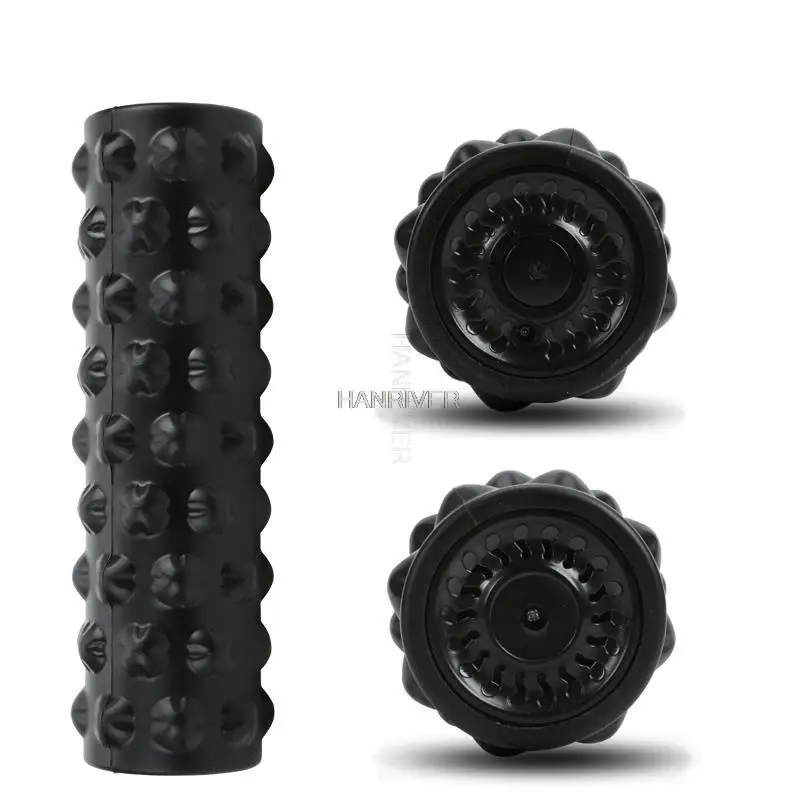 

Electric Roller Massage Vibration Back Roller Massager Wireless Foam Roller Yoga Massage Stick for Athletes, Men, Women