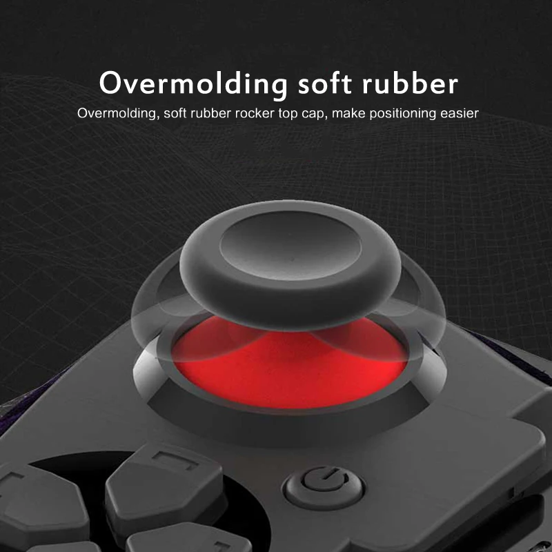 1 шт. беспроводной Bluetooth геймпад для Android IOS мобильный телефон PUBG игровой коврик для MOCUTE-059 перезаряжаемая игровая ручка с одной рукой
