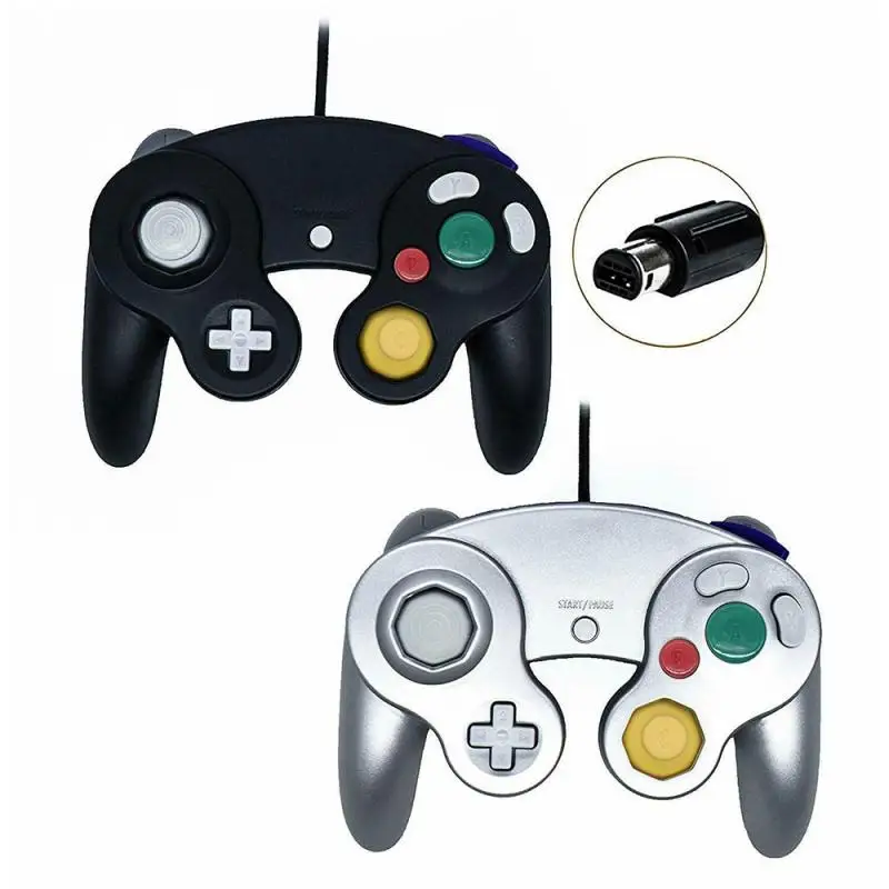 Wired Controller Gamepad For NGC GameCube Consoles Joystick Joypad Classic Video Game for Gaming | Электроника