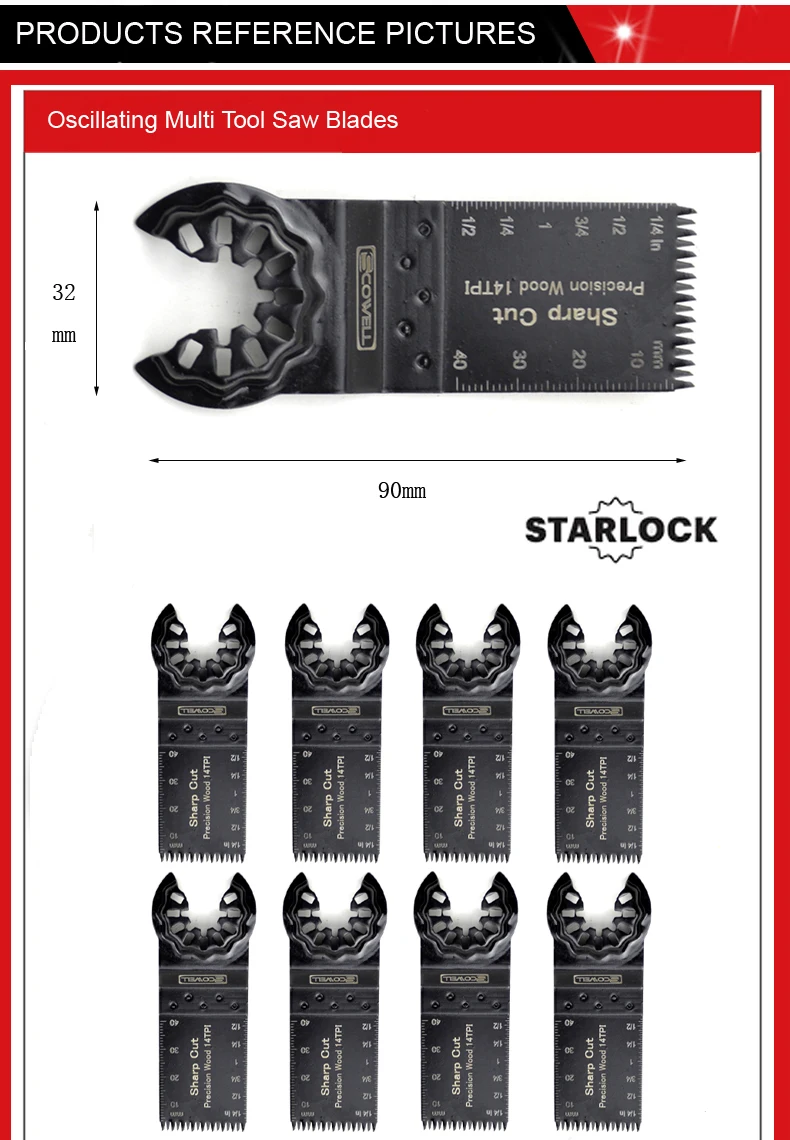 10starlock oscillating saw blade