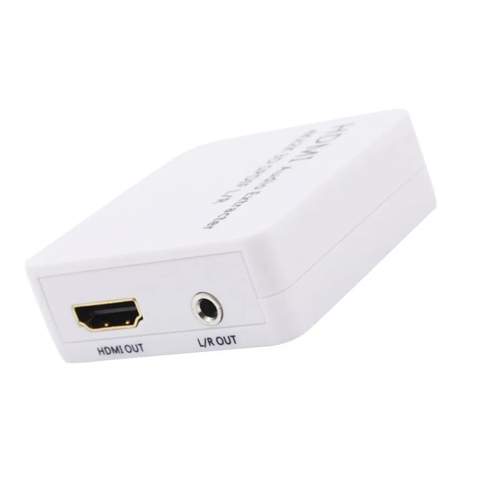 Аудио экстрактор 4K HDMI к HDMI и оптический Spdif 3,5 мм стерео портативный HDMI аудио экстрактор