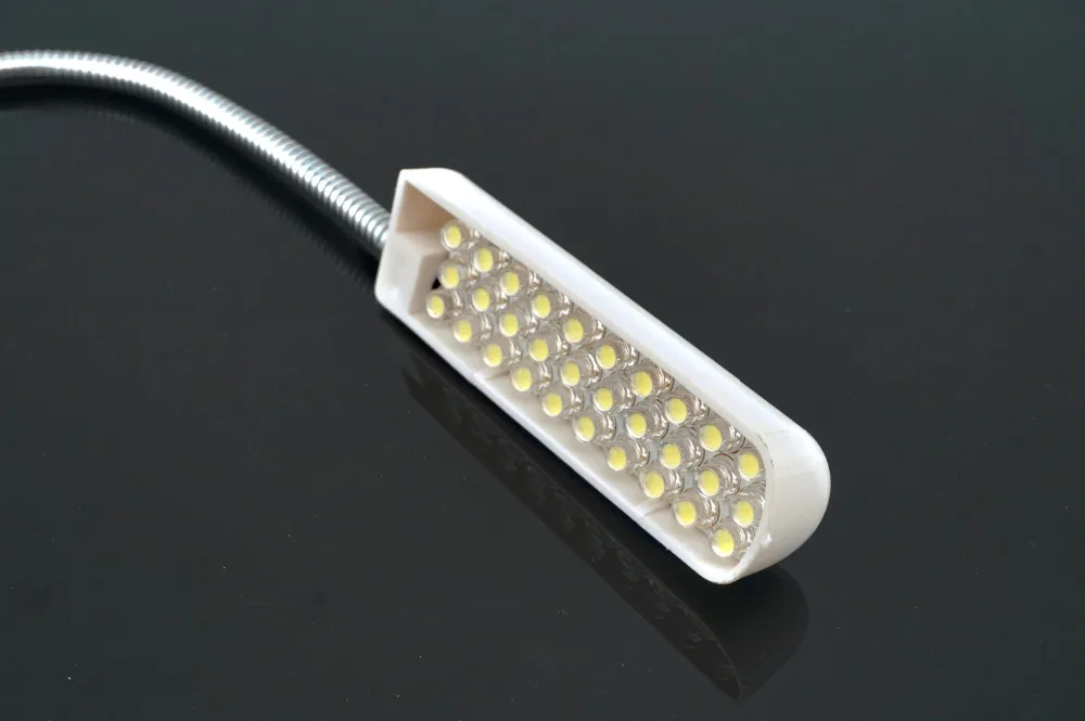 Рабочая лампа на гибкой ножке подсветка для одежды 30 светодиодов настольная лампа магниты швейная машина с экономкой энергии магниты промышленный свет