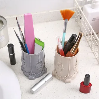 

Pen Pencil Holder Beautiful Desk Stationery Organizer Cosmetics Storage Box Desktop Holder