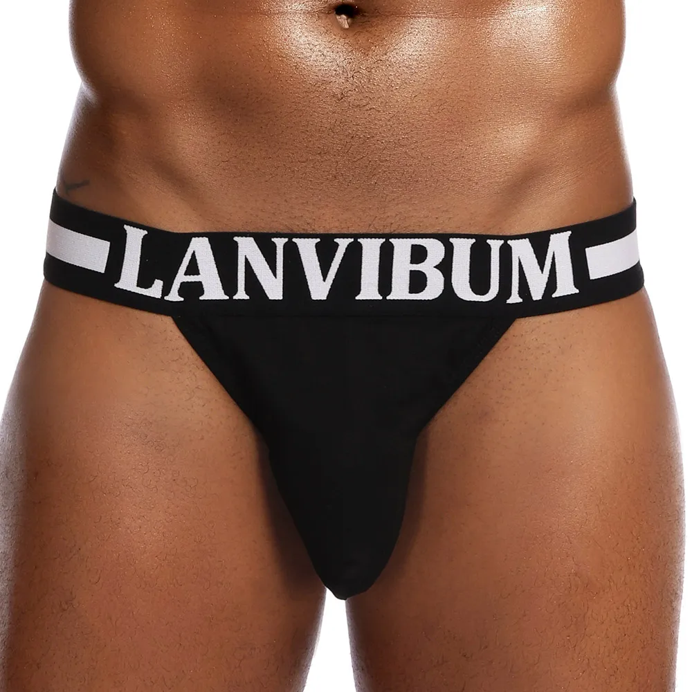 LANVIBUM Мужское нижнее белье трусы дышащие мягкие хлопковые спортивные мужские