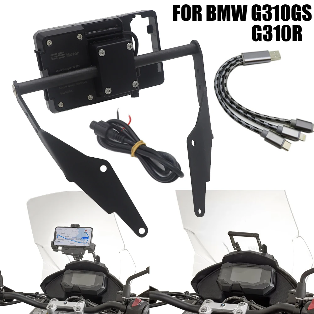 Для BMW G310GS G310R 2017 2019 подставка держатель для телефона мобильный телефон GPS