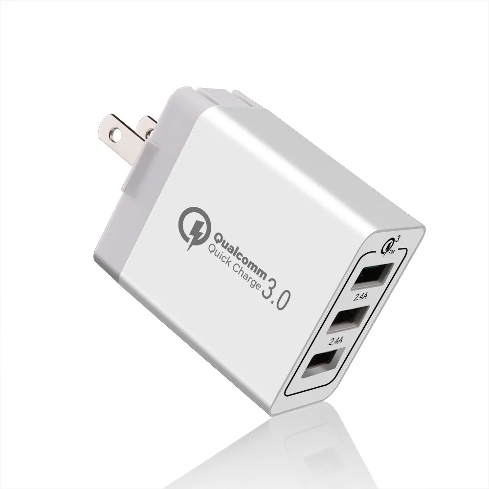 Зарядное устройство YMY Quick Charge 3 0 Для Macbook Pro iPhone Xiaomi Huawei 30 Вт 3USB-порта | Компьютеры и