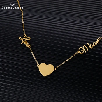 

Fashion Stainless Steel Personalized Custom Name Necklace for Women Men Lovers Couple Statement Necklace Girl Letter Pendant