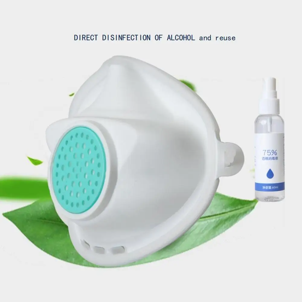 

New FFP3 Masks Silicone Masks Dust Filter Masks Practical Wear-resistant Masks Portable Masks Safety Mask Wth 15 Filters