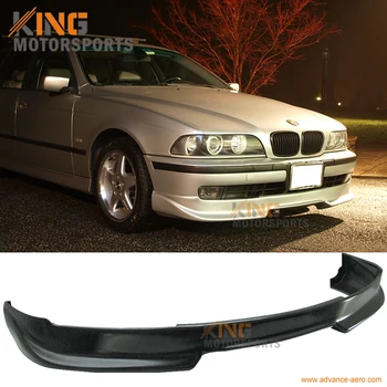 

Fit For 97-00 BMW E39 5 Series Front Bumper Lip Unpainted - PU AC-S STYLE SPOILER