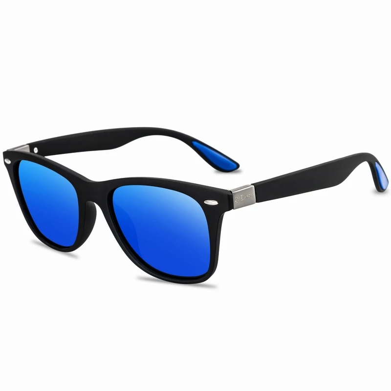 Брендовые дизайнерские новые классические Поляризованные солнцезащитные очки для мужчин и женщин, солнцезащитные очки с квадратной оправой для вождения, мужские очки UV400 Oculos - Цвет линз: RN4