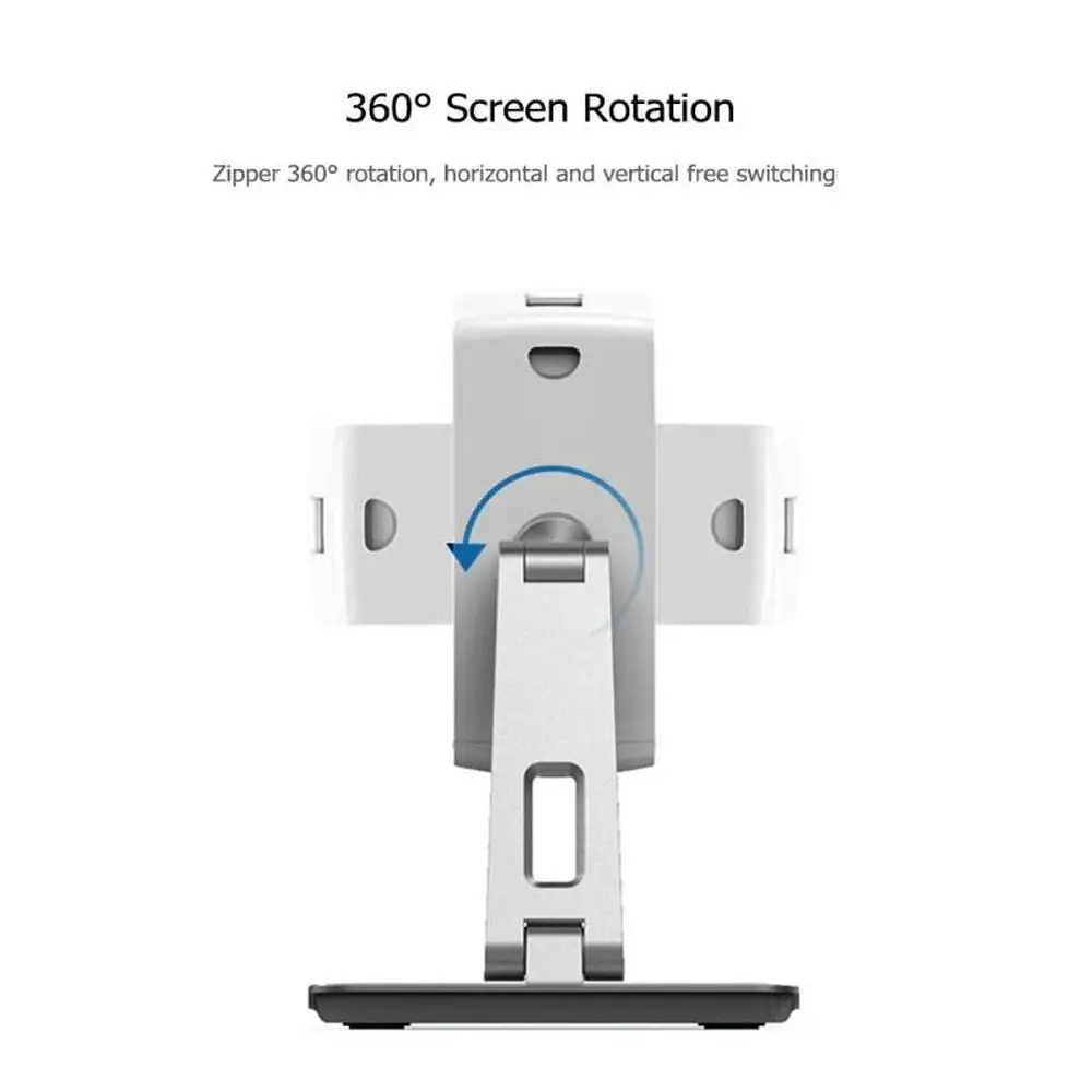 Регулируемый Настольный держатель из алюминиевого сплава для 7-1" планшетного смартфона складной держатель для планшета кронштейн