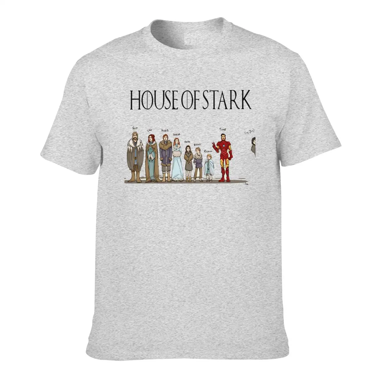 

2020 Summer T-shirts Extend Men Funny Tee Shirts Man T Shirt House of Stark and Iron Hip Hop Street for Men Print Casual Cotton