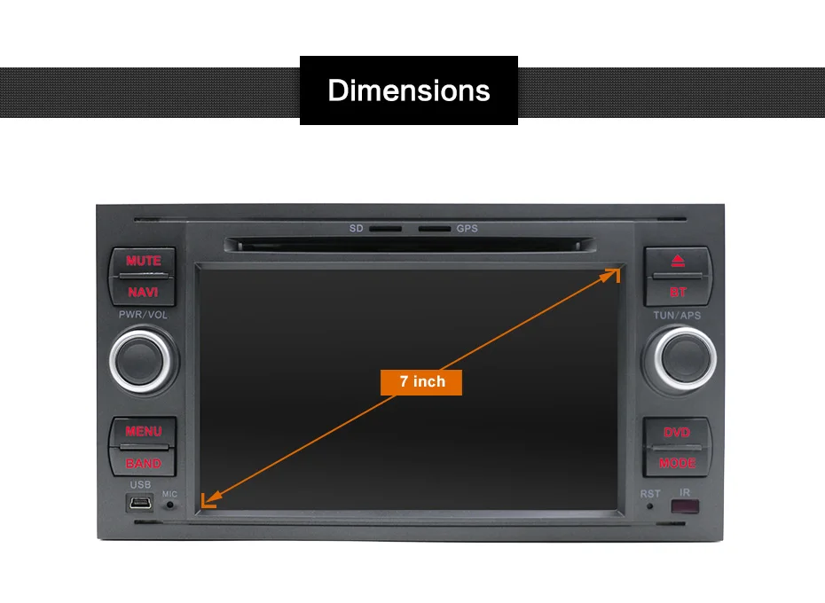 DSP PX6 Авторадио 2 din android 10 0 автомобильный dvd gps для ford focus 2/mondeo/s max/c max/fusion/fiesta/transit