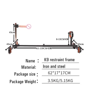 Bondage Slave Restraints Frame Dog Erotic Tools Handcuffs Ankle Cuff Gear Sex Machine Toys For Women Men Couples Adults Games 3