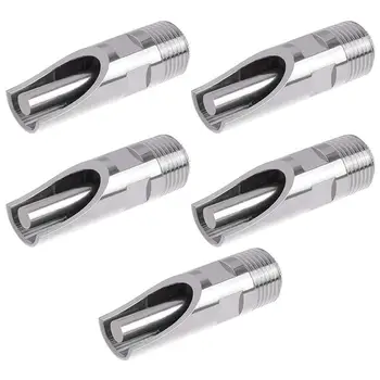 

5pcs Farm Water Dispenser Pig Nipple Stainless Steel Automatic Water Drinker Portable Drinker Fountain Tool Livestock Supplies