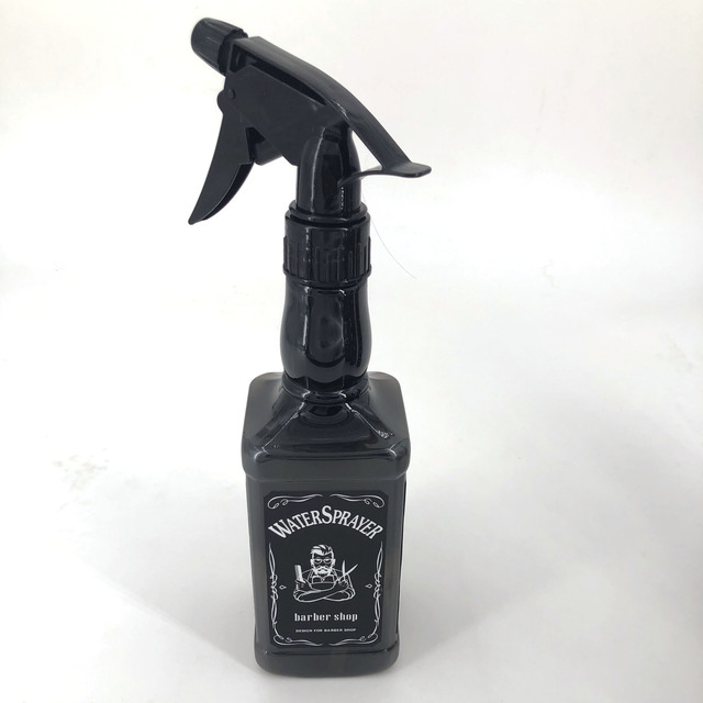 Hairdressing Spray Bottle Salon Barber Hair Tools Water Sprayer Retro Whiskey Oil Head Watering Can