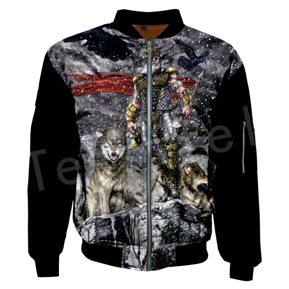 Tessffel Unisex татуировки викингов, спортивный костюм, новые модные повседневные Для мужчин/Для женщин 3dprint толстовки/Толстовка/куртка-бомбер S-9