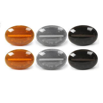 

2Pcs Car Led Dynamic Side Mark Turn Signal Light Water Flash For Bmw Mini Cooper R55 R56 R57 R58 R59 Cl-R56-Lsm-Sm
