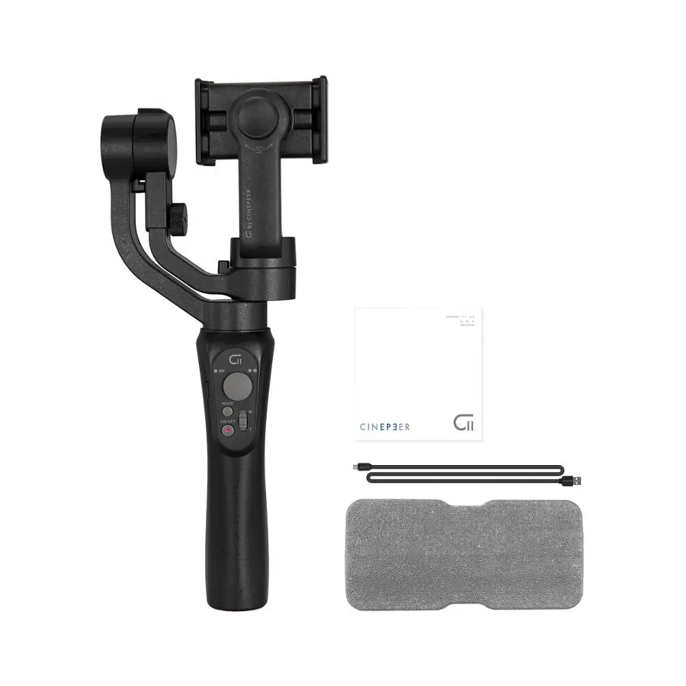 ZHIYUN официальный CINEPEER C11 3 осевой подзарядки смартфонов разных цветов с шарнирным