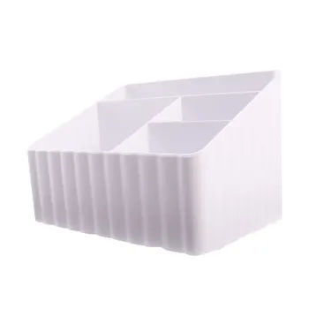 

Multiple Compartments Cosmetics Container Household Storage Box Lipstic Holder Simple Makeup Sundies Organizer for Home Desktop