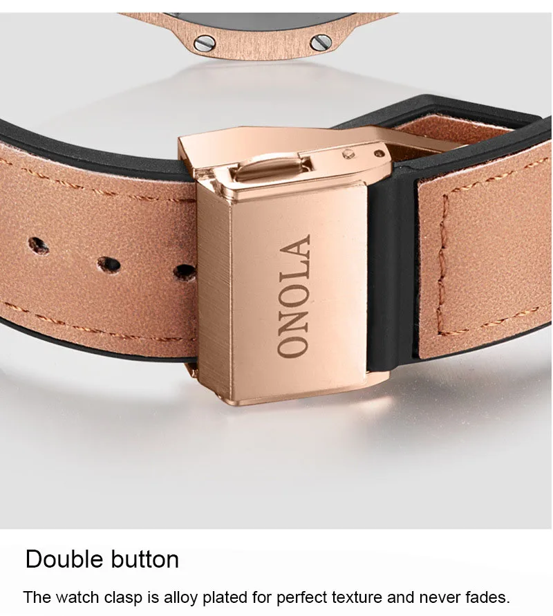 ONOLA New Top Brand Luxury Watches Men Fashion Waterproof Quartz Watch Student Personality Sports Wristwatch Relogio Masculino