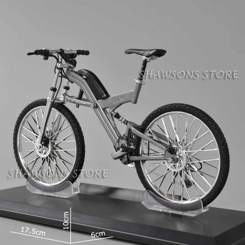 Welly 1:10 BMW Q6.S XTR Bike Diecast Bicycle Model New Collection Gray 