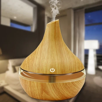 

Wood Diffuser Mist Maker Air Humidifier Portable Home Essential Oils Office Ultrasonic USB Car Aroma Diffuser Scent Air Machine