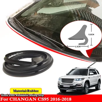 

1.8M Car Styling Rubber Seal Strip Windshied Spoiler Filler Protect Edge Weatherstrip For CHANGAN CS95 2016-2018 Car Accessories