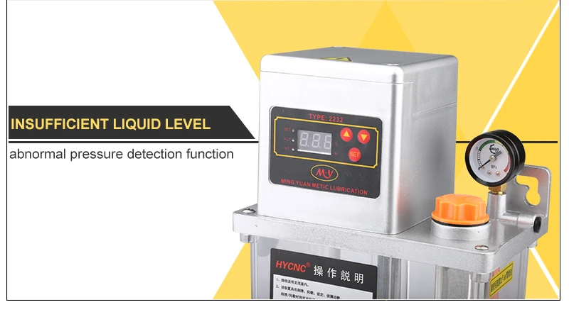 220v engrenagem óleo lubrificante cnc eletromagnética automática