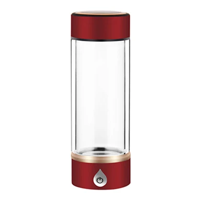 420 мл водородный корпус генератора SPE водород богатый воды Щелочной фильтр производитель портативный чашка воды Lonizer чистый Электролиз - Цвет: Red