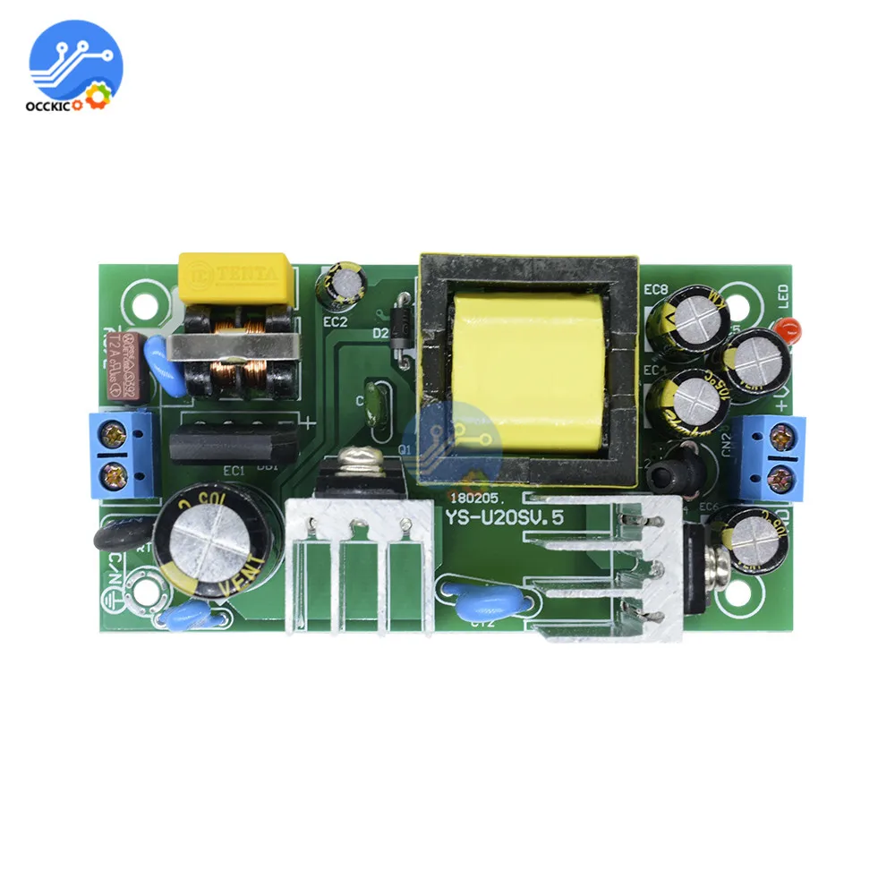 12V 2A 24W AC DC изолированный преобразователь питания 220V до понижающий переключатель