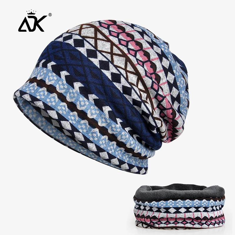 Конский хвост бини женщина шейный платок шапки Многофункциональный Gorros мягкий зимний капот шарф красочные повседневные женские шапки