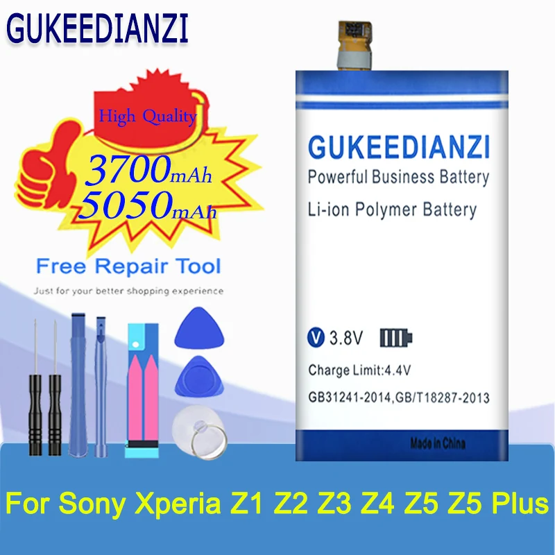Аккумулятор LIS1594ERPC для Sony Xperia Z5 compact Z5C Z5mini Mini E5823 E5803 F5321 F3216 F3216XC F3215 Z1 Z2 Z3 Z4 Plus|mobile phone
