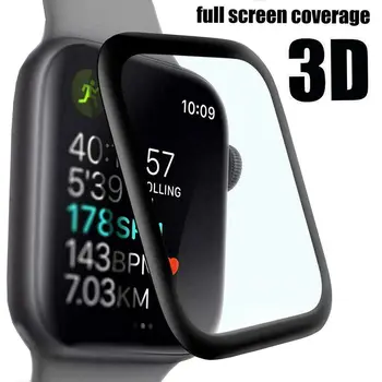 

For iWatch 38/42mm 40/44mm Apple Watch 1 2 3 4 3D Full Screen Protector Film