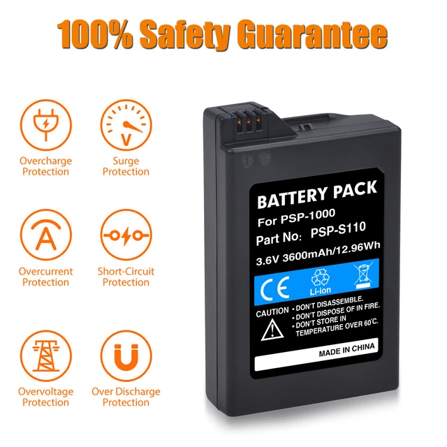 Insten Battery Wall Charger Compatible With Sony PSP-110 PSP-1001