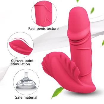 Clit Vibrators For Women G Spot Clitoris Sucker Stimulator Heating Wireless Wearable Vibrator Panties Sex Toys For Adults 4