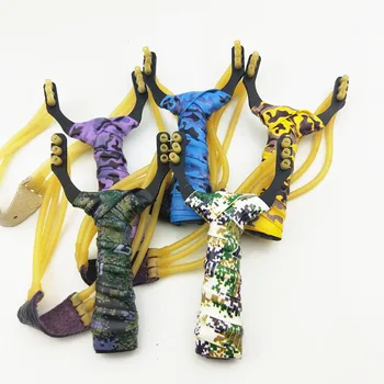 

Outdoor Hunting Shooting High Quality Titanium Steel Slingshot High Power Shooting Bow Adult Outdoor Competition Slingshot 2019