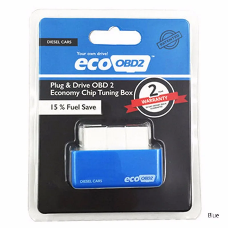 Eco OBD2 устройство для экономии топлива Plug and Drive экономичная топливная коробка чип обновление для транспортных средств топливный бензин, дизель версия автомобиля аксессуары - Название цвета: diesel car