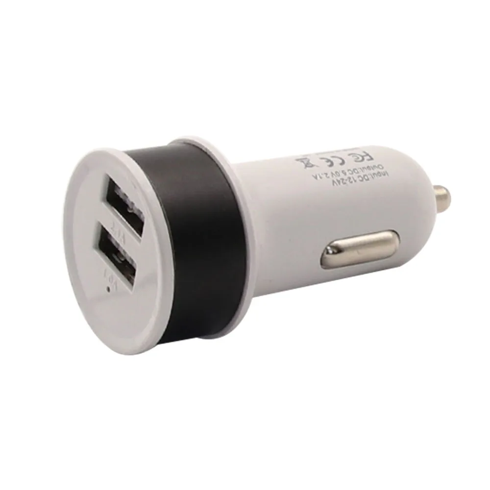 Мини USB Автомобильное зарядное устройство 1 шт. мобильный телефон планшет GPS 2.1A
