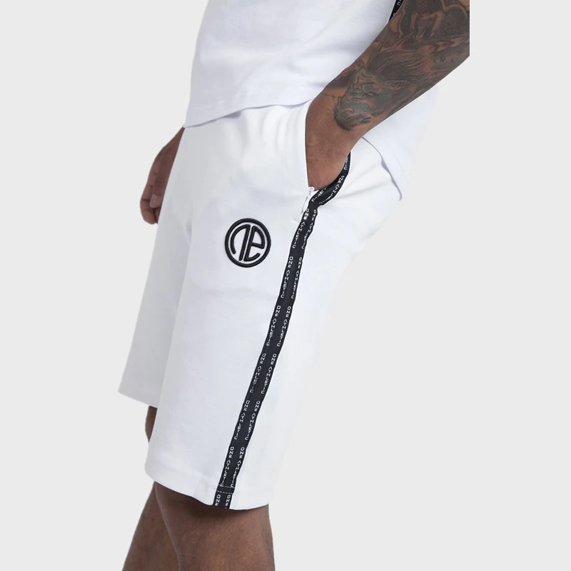 Модные новые летние спортивные шорты для бега, мужские хлопковые шорты, мужские дышащие мягкие удобные шорты с карманом, мужские повседневные шорты