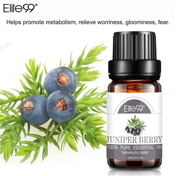

Elite99 10ml Juniper Pure Essential Oils Aromatherapy Diffusers Essential Oils Body Relieve Stress Oil Help Sleep Home Air Care
