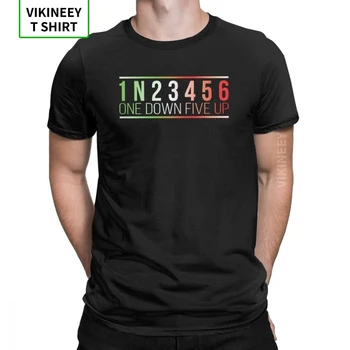 

1N23456 One Down Five Up T-Shirt for Men Ride Moto Supermoto Bike Chopper Motorcycle 100% Cotton Tees Short Sleeve T Shirt Gift