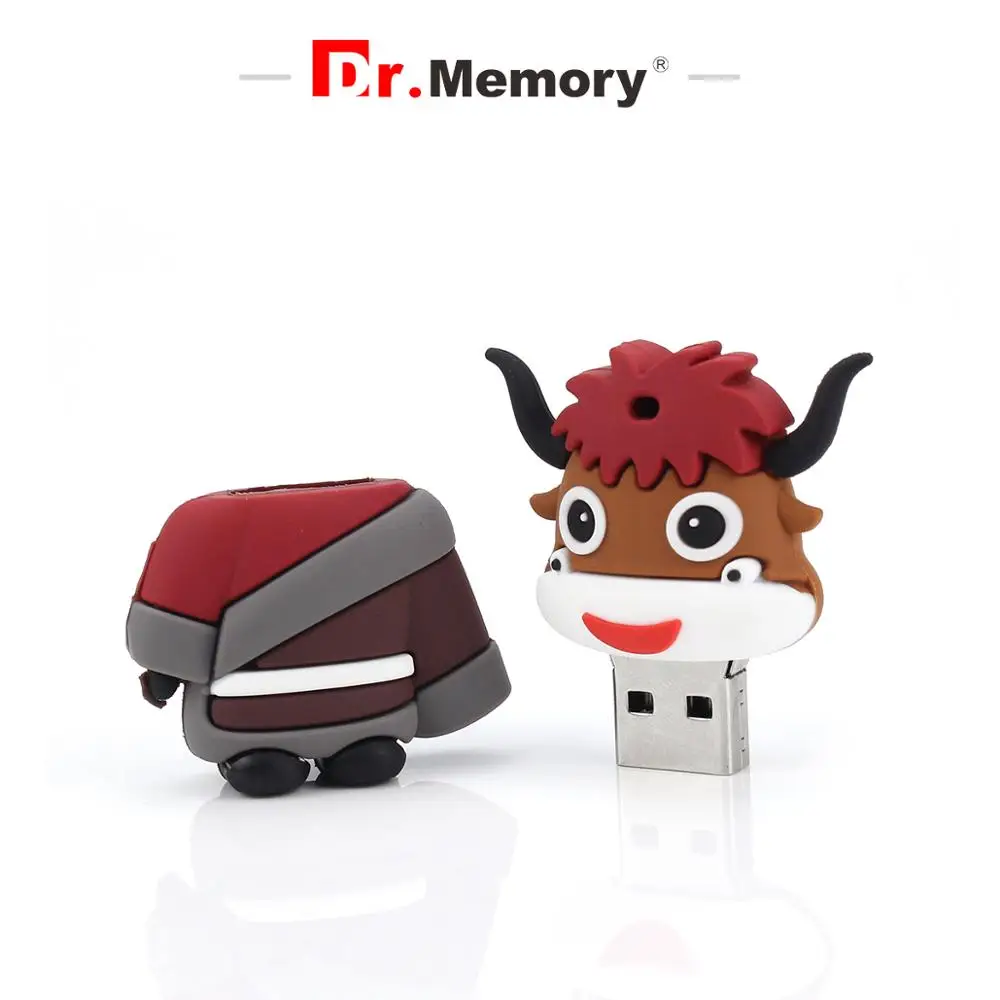 USB флеш-накопитель с изображением коровы, флеш-накопитель, SD диск карты памяти, забавный подарок, флеш-диск USB, 4 ГБ, 8 ГБ, 16 ГБ, 32 ГБ