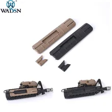 WADSN Airsoft TD Battle Grip Rail Cover с карманной подушечкой под давлением Fit 20 мм рельсы Softair светильник переключатель держатель Softair аксессуары