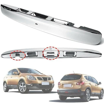 

for Nissan Qashqai J10 2007-2014 Chrome Car Rear Tailgate Boot Lid Handle with ligent Key Camera Hole