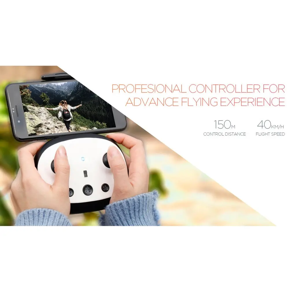 Квадрокоптер XT175 складной 1080P Wi Fi FPV GPS|Радиоуправляемые вертолеты| |